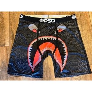 PSD Boxer Brief Mens Size XL WF Black Mamba Underwear Black Red New w Tags